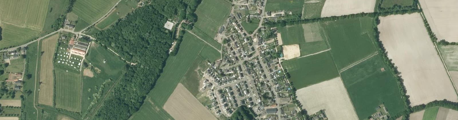 Luchtfoto van Asenray
