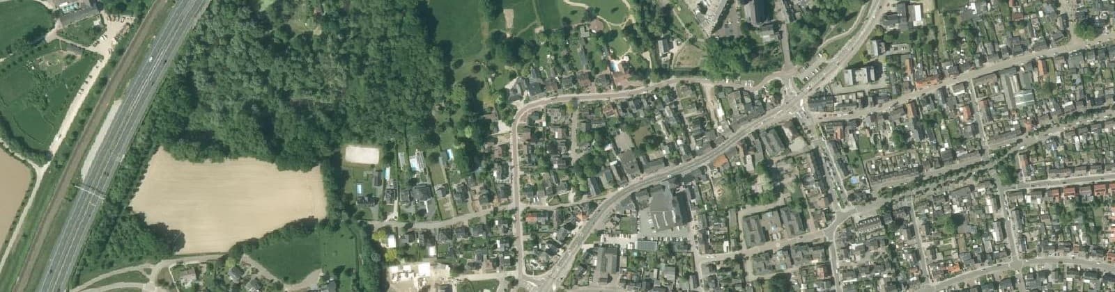 Luchtfoto van Swalmen-Centrum