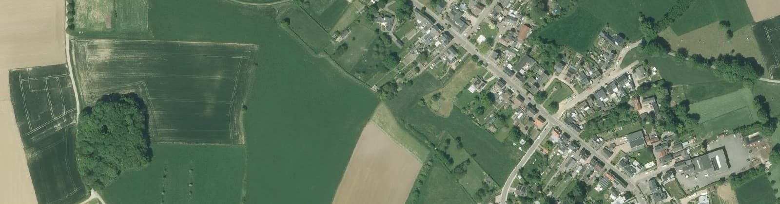 Luchtfoto van Huls