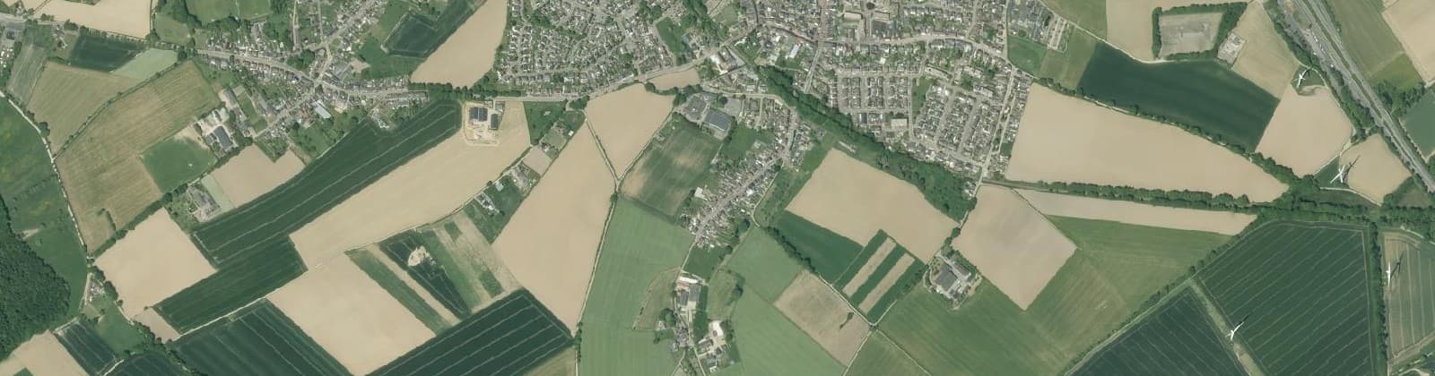 Luchtfoto van Bocholtz
