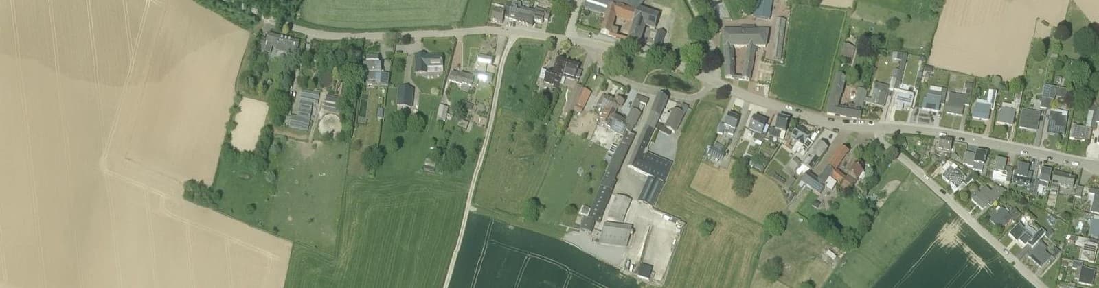 Luchtfoto van Baneheide
