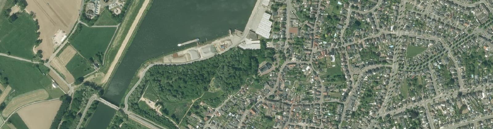 Luchtfoto van Oud-Stein