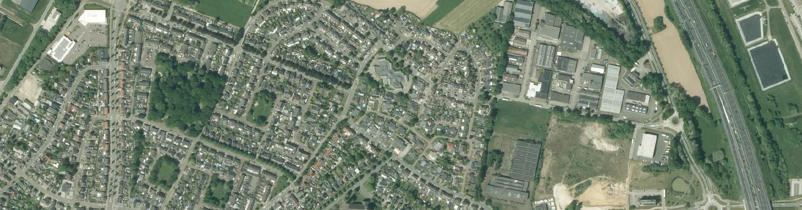 Luchtfoto van Kerensheide