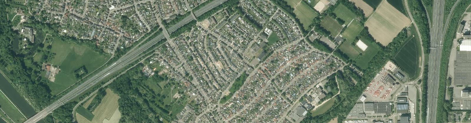 Luchtfoto van Nieuwdorp