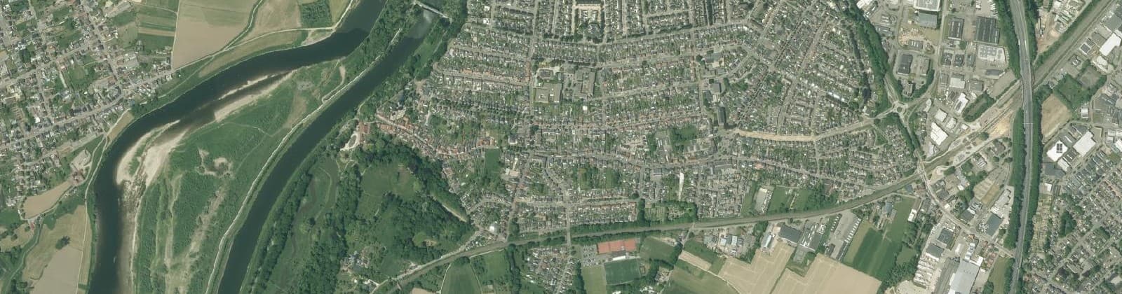 Luchtfoto van Elsloo