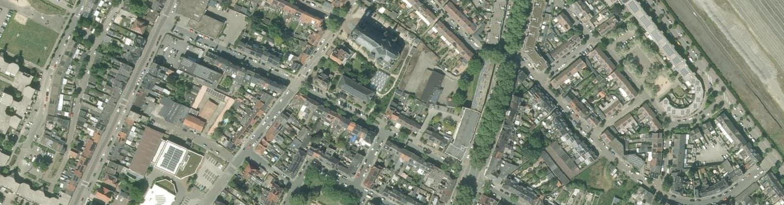 Luchtfoto van Sinselveld