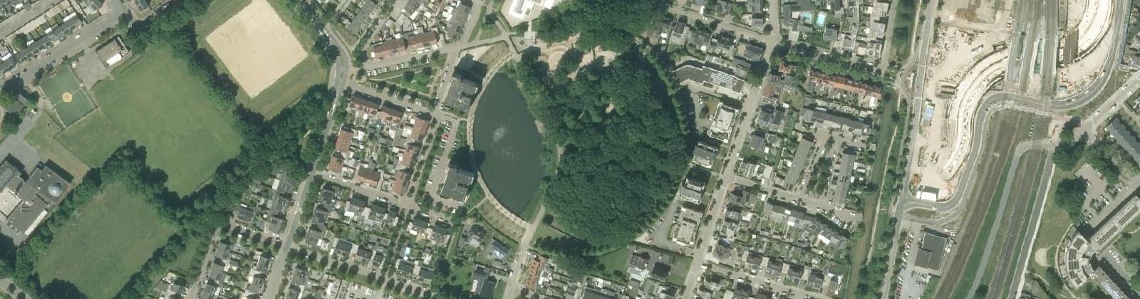 Luchtfoto van Hagerbroek