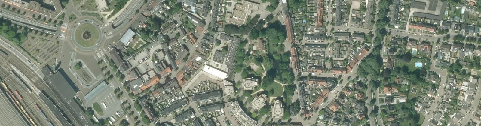 Luchtfoto van Hogekamp