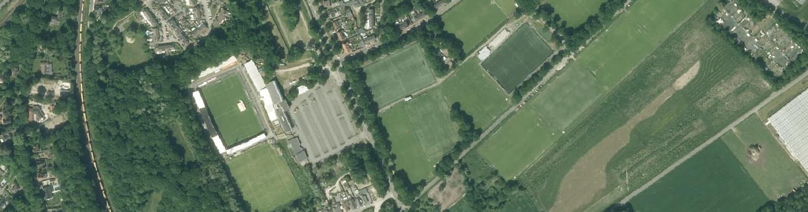 Luchtfoto van Vogelbuurt