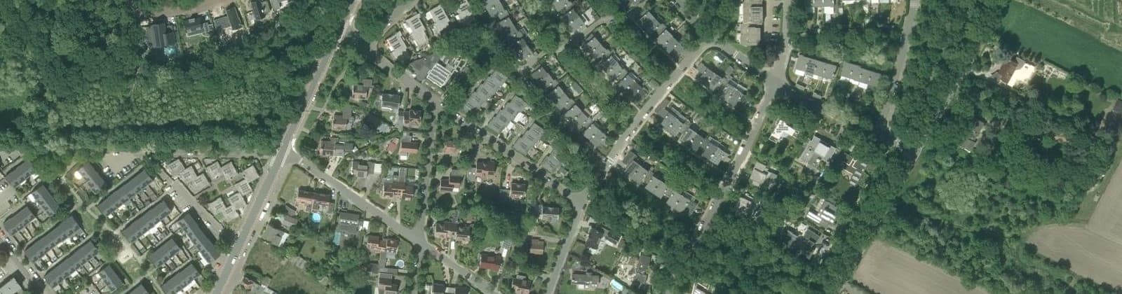 Luchtfoto van Bloemenbuurt