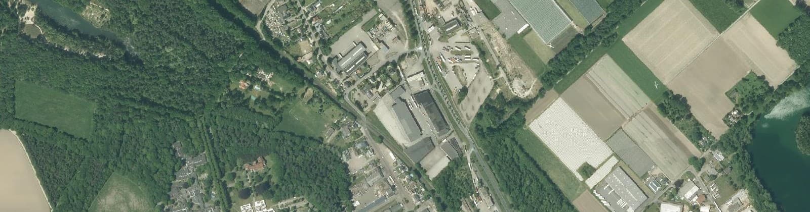 Luchtfoto van Keulse Barriére