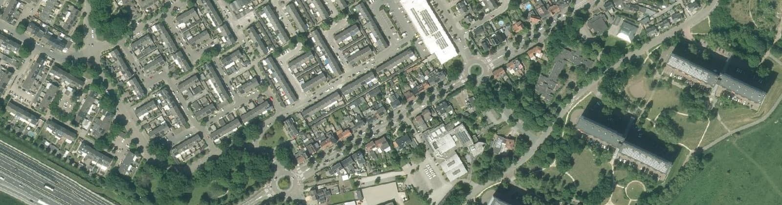 Luchtfoto van Annakamp-Oost
