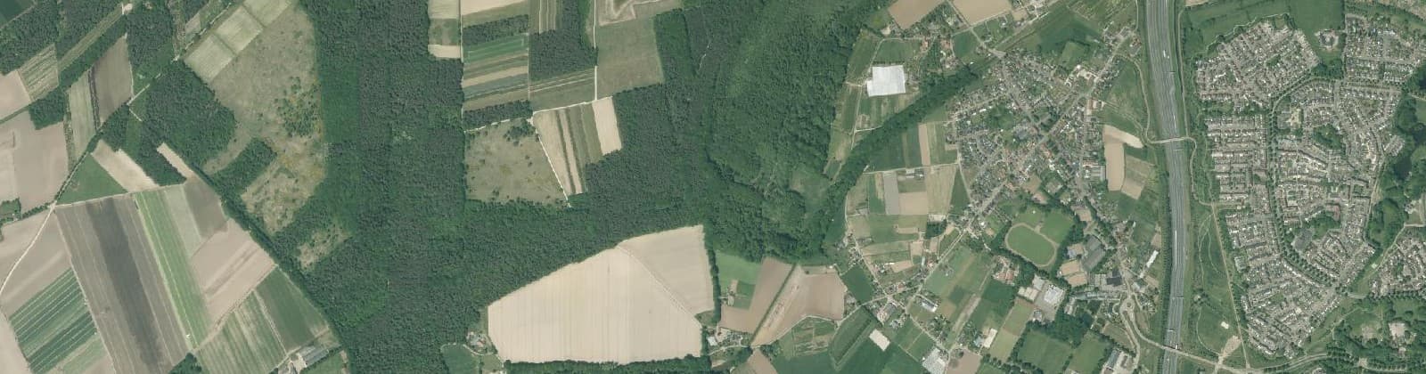Luchtfoto van Verspreide huizen Boekend