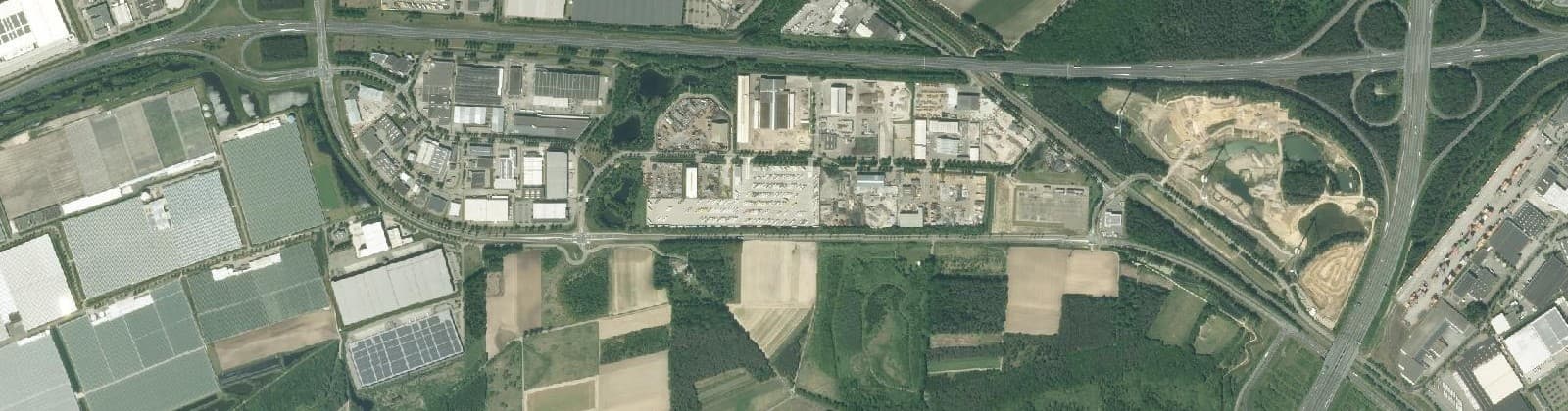 Luchtfoto van Ecopark