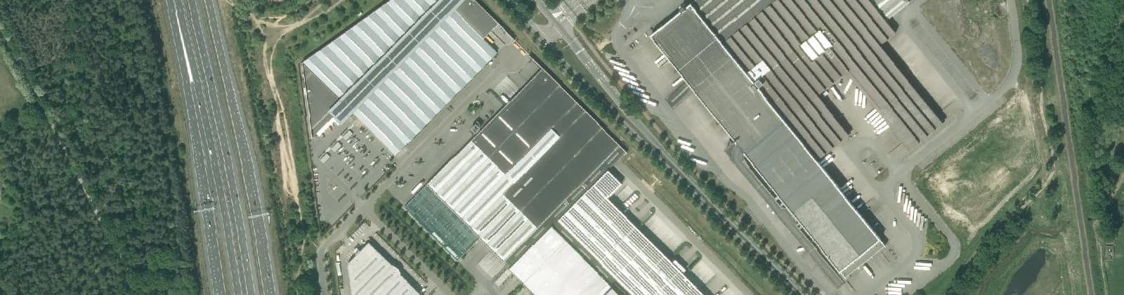 Luchtfoto van Trade-Port-Oost