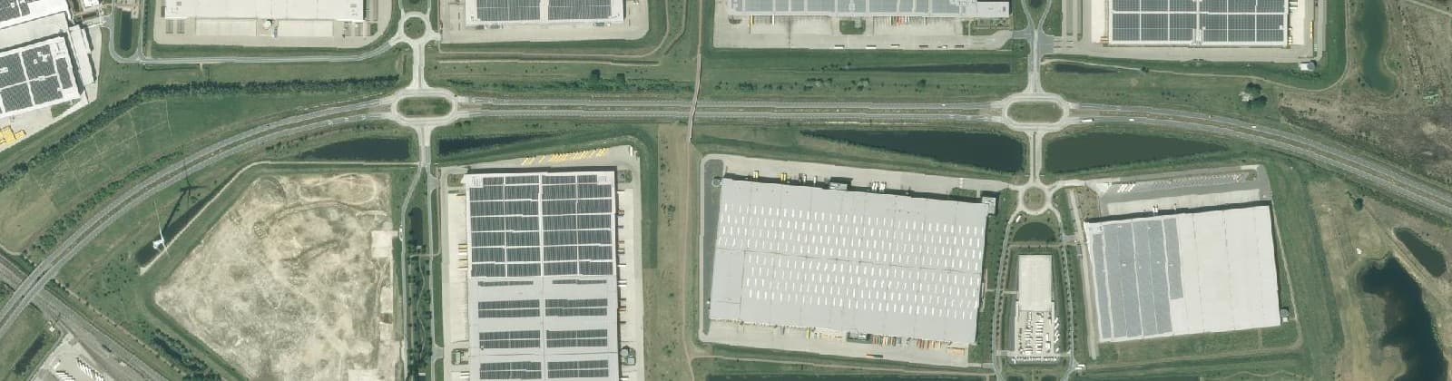 Luchtfoto van Trade-Port-Noord