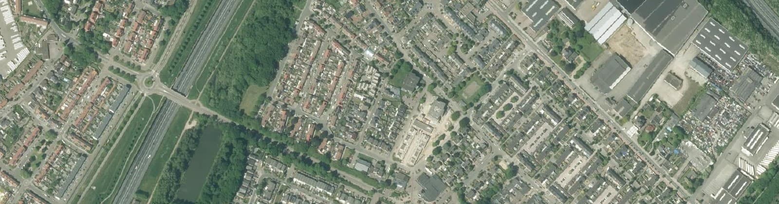 Luchtfoto van Op de Heide