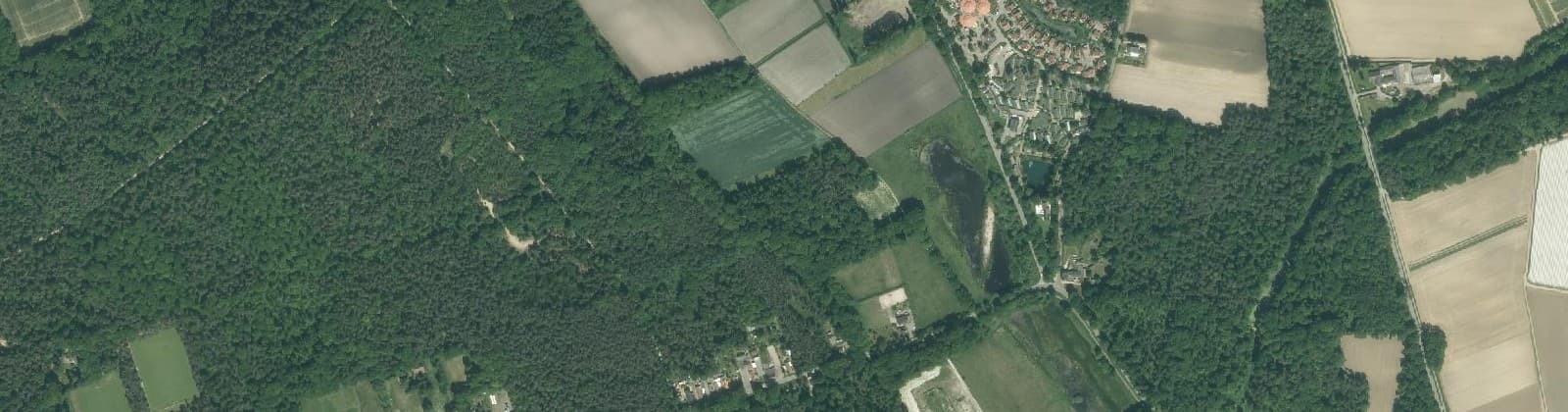 Luchtfoto van Lingsfort