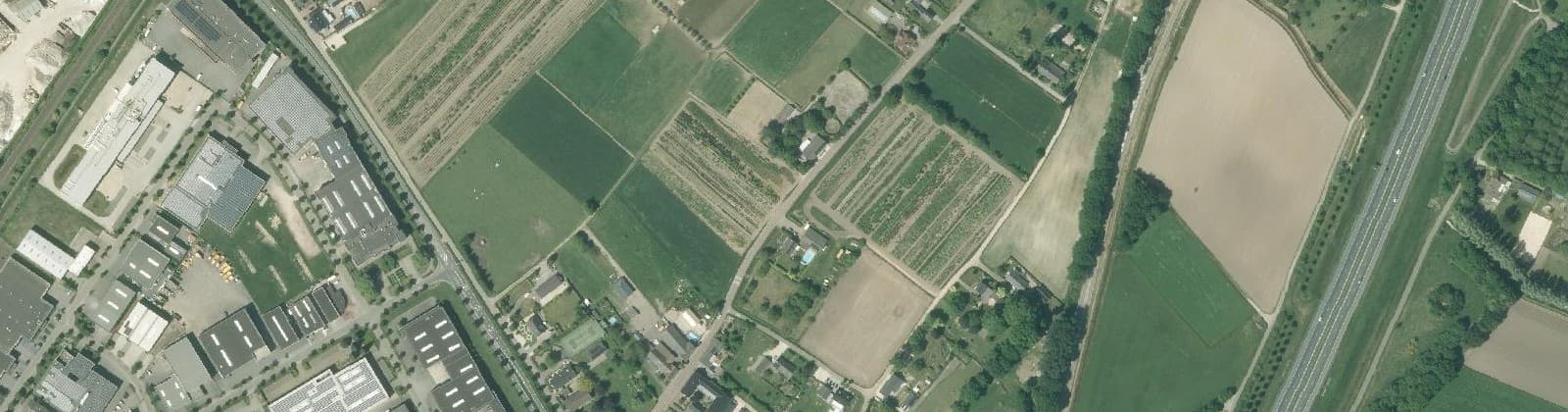 Luchtfoto van Geloö