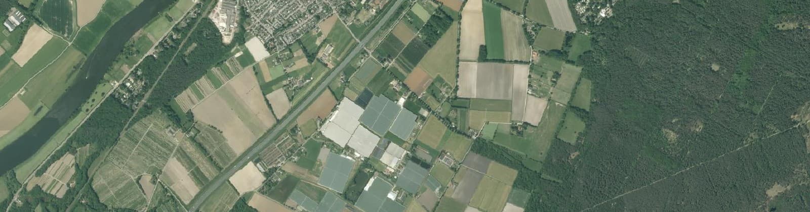 Luchtfoto van Maalbeek