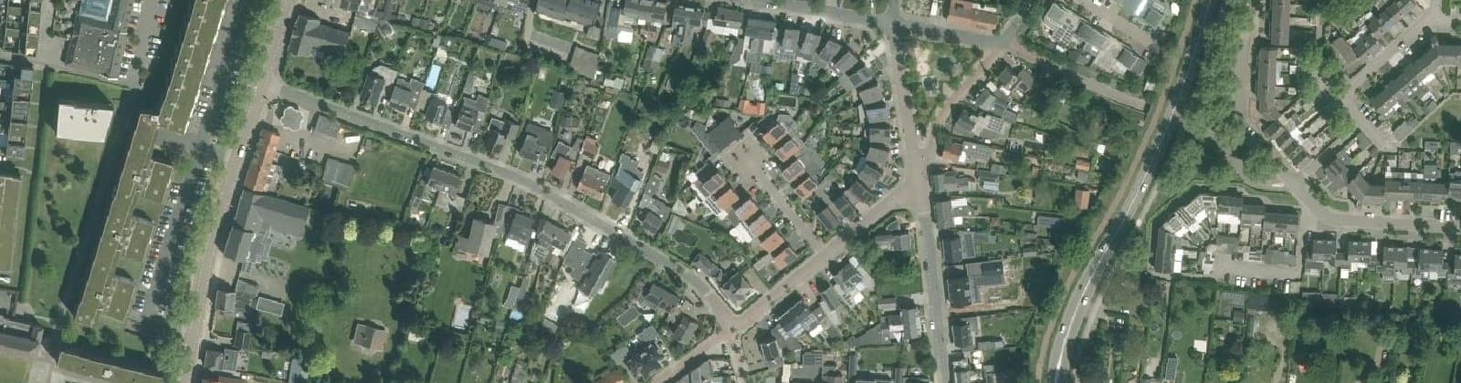 Luchtfoto van Burggraaf