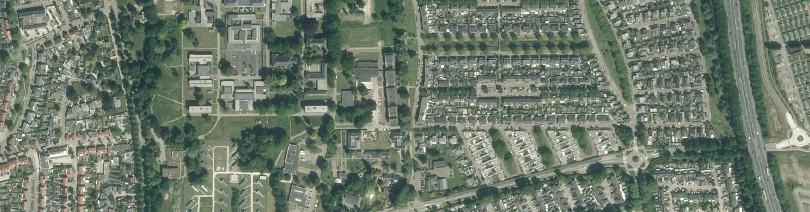 Luchtfoto van St. Antoniusveld