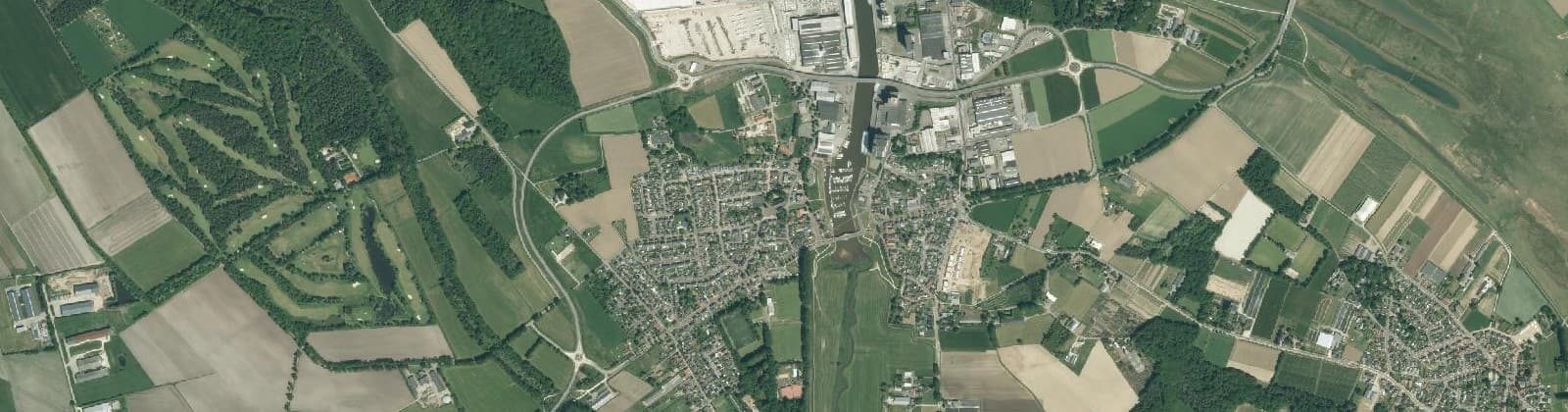 Luchtfoto van Wanssum