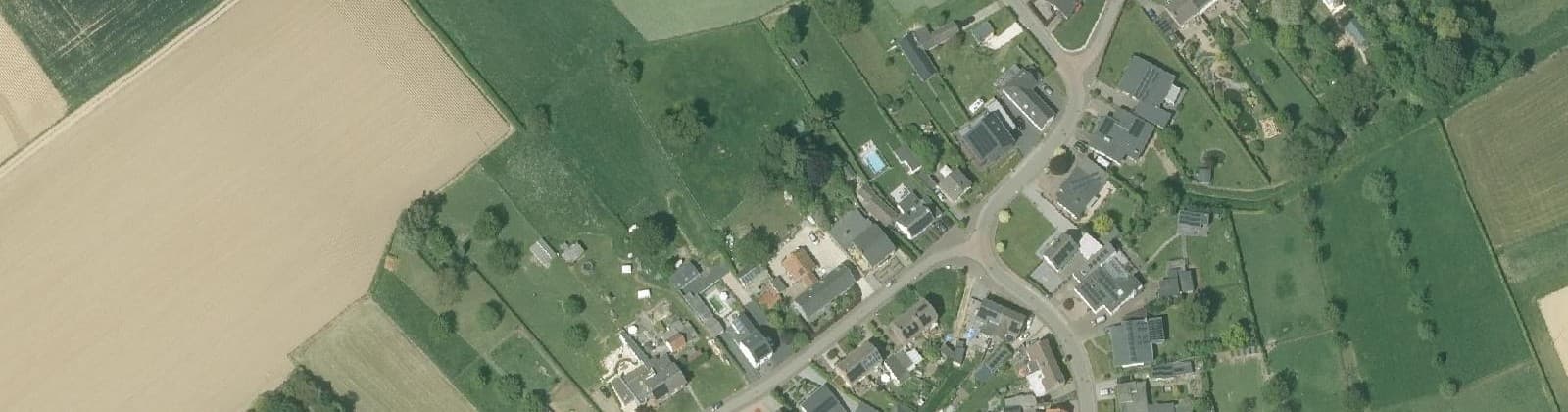 Luchtfoto van Weustenrade