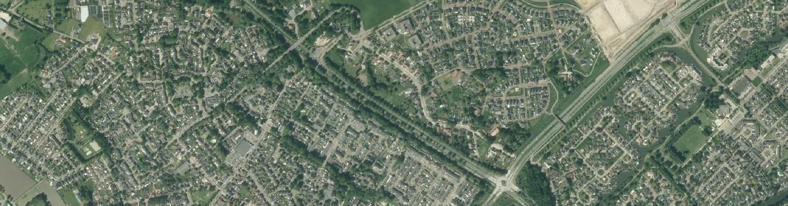 Luchtfoto van Hushoven