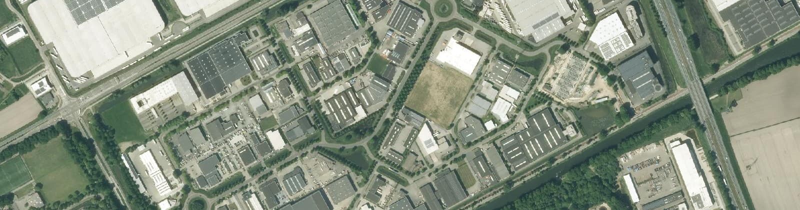 Luchtfoto van Kampershoek