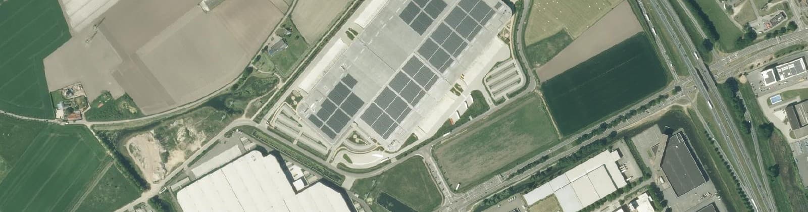 Luchtfoto van Kampershoek-Noord
