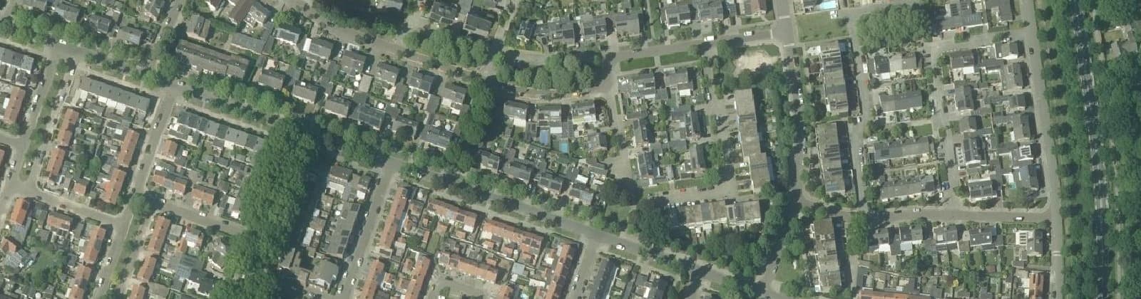 Luchtfoto van Groenewoud-Noord