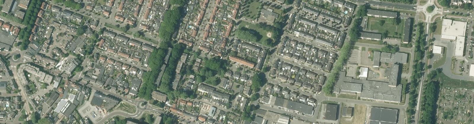 Luchtfoto van Groenewoud-Zuid