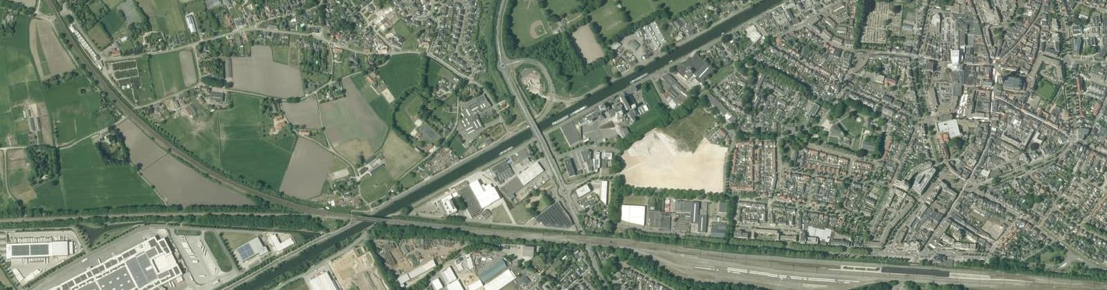 Luchtfoto van Industrieterrein Fatima