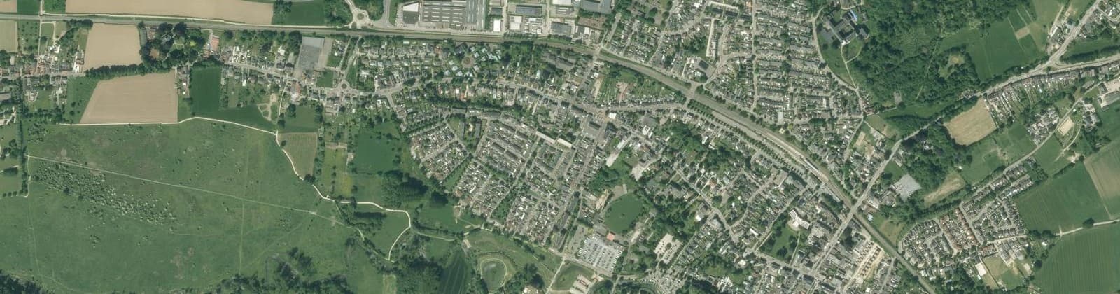 Luchtfoto van Broekhem Zuid