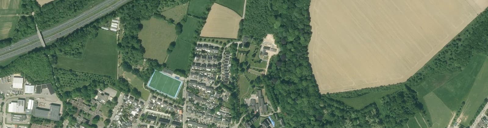 Luchtfoto van Broekhem Noord
