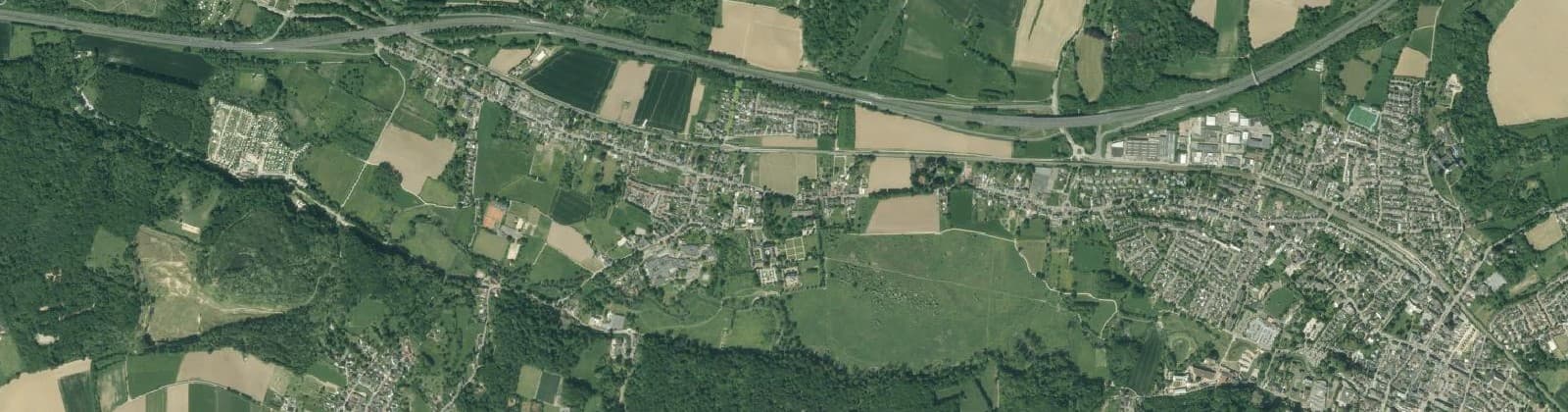 Luchtfoto van Sint Gerlach