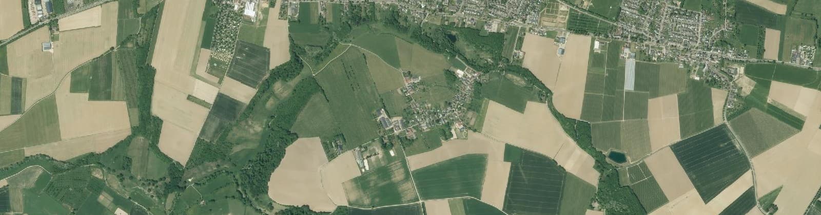 Luchtfoto van Terblijt