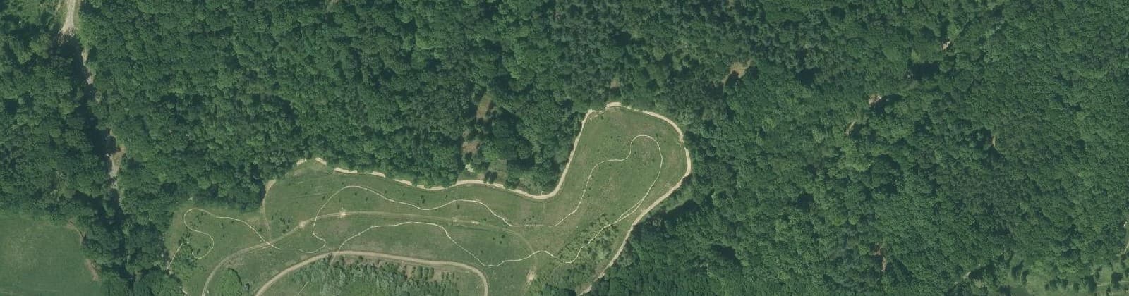 Luchtfoto van Bergse Heide