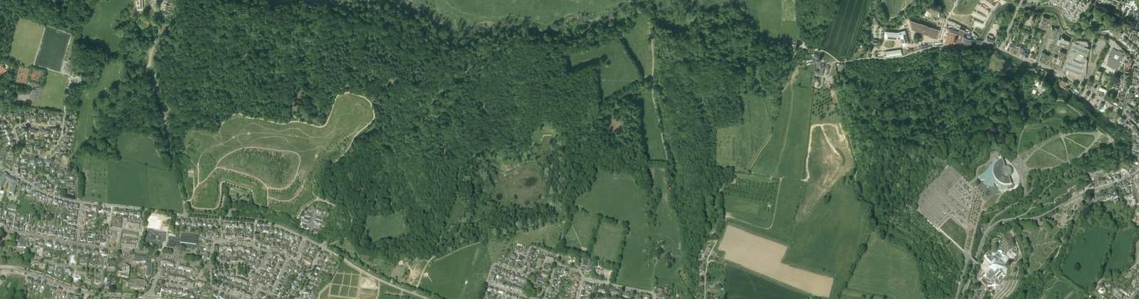 Luchtfoto van Vilter Heide