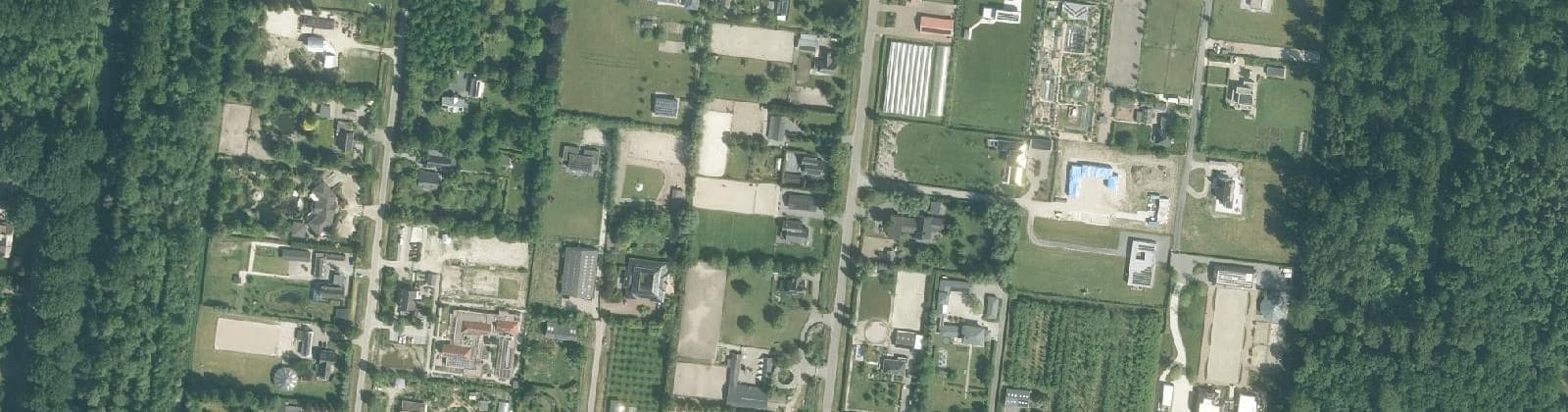 Luchtfoto van Groene Velden