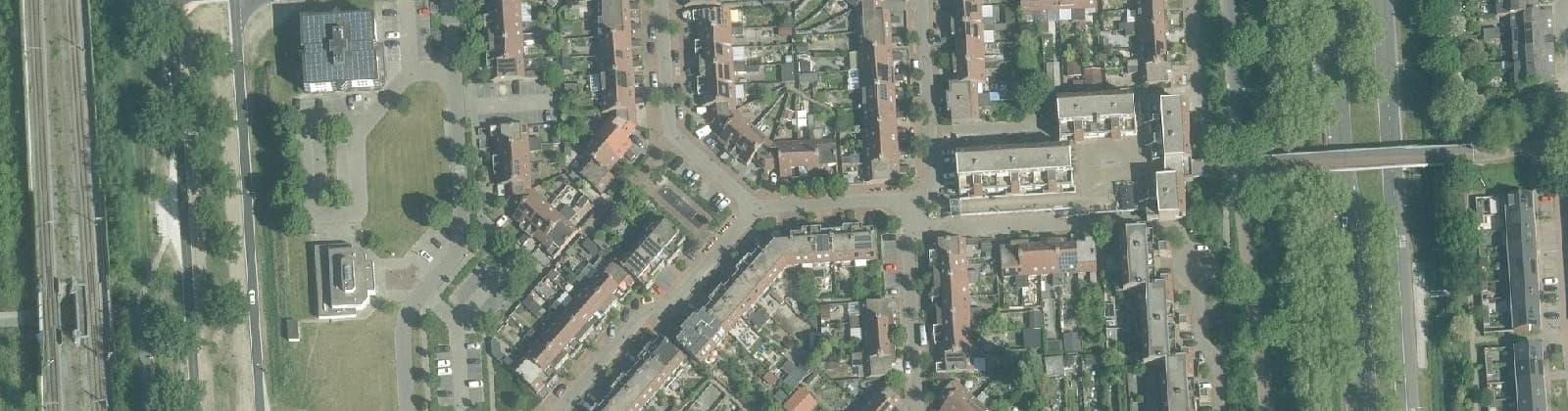 Luchtfoto van De Veste