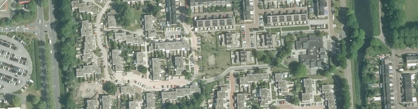 Luchtfoto van Damrif, Kustrif, Gors, Zandbank