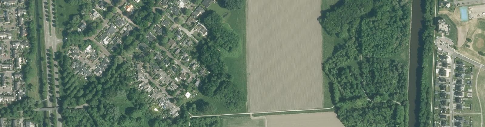 Luchtfoto van Oostrandpark