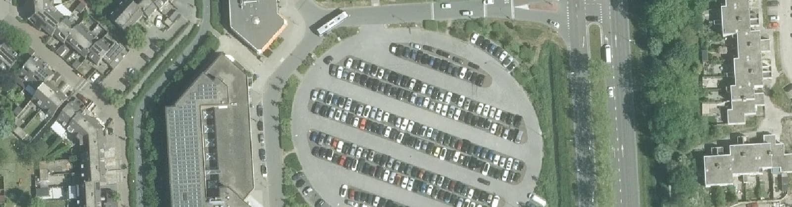 Luchtfoto van De Meent