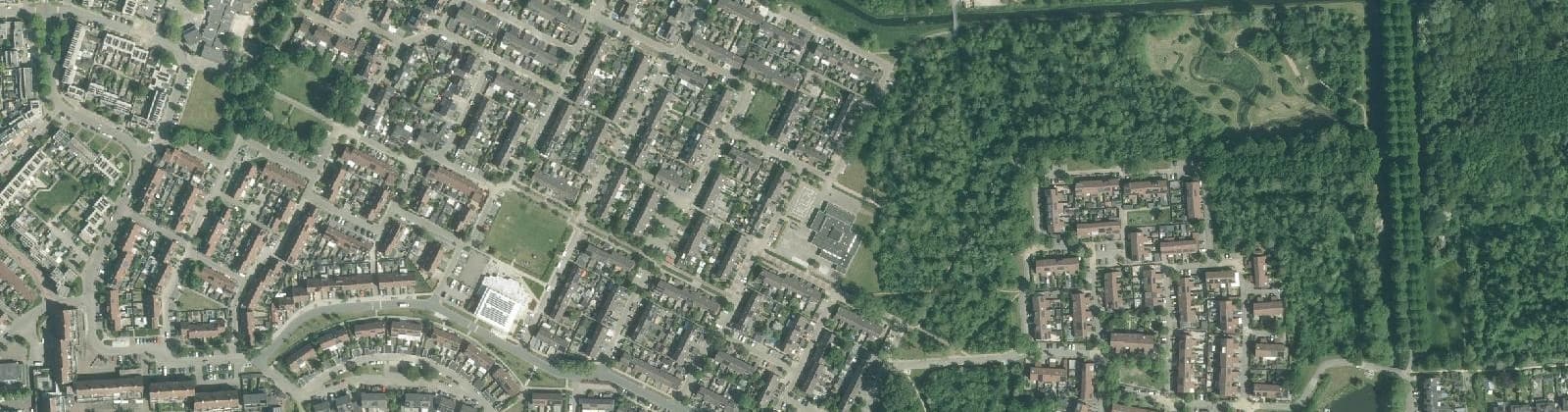 Luchtfoto van Horst