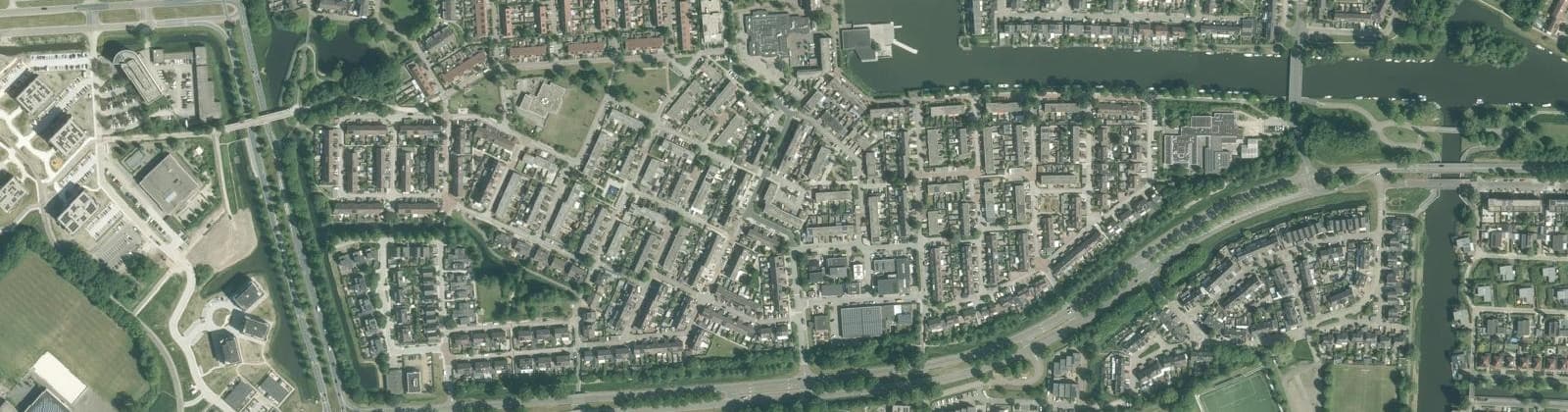 Luchtfoto van Griend