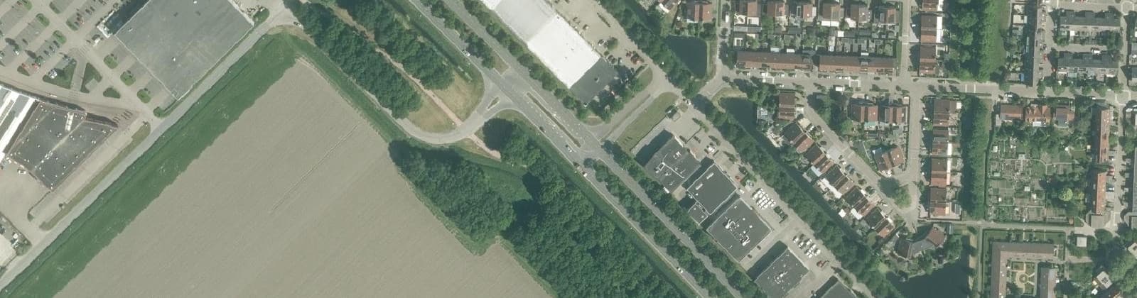 Luchtfoto van Bedrijventerrein Ketelmeerstraat