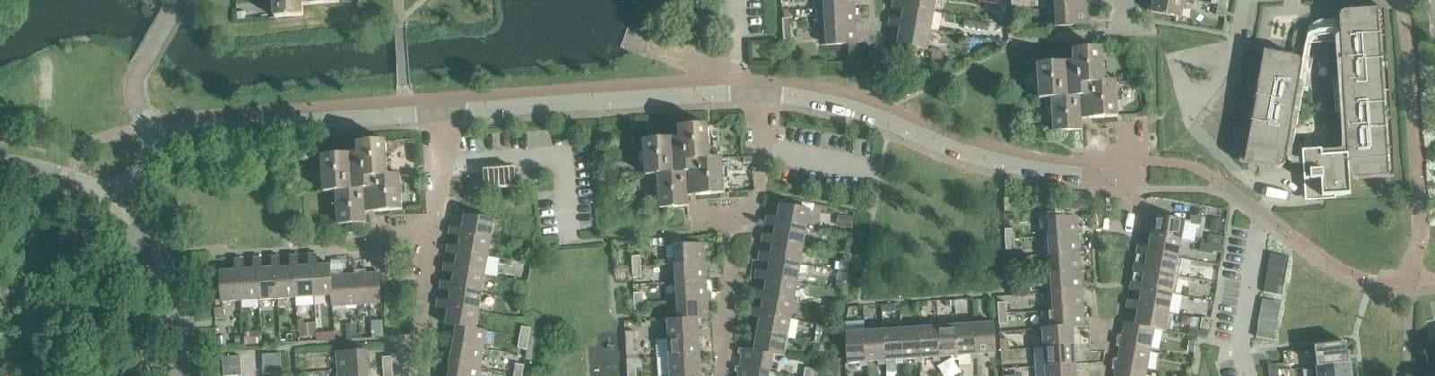 Luchtfoto van Schouw