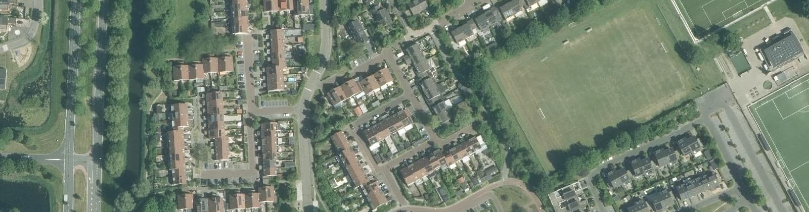 Luchtfoto van Gondel